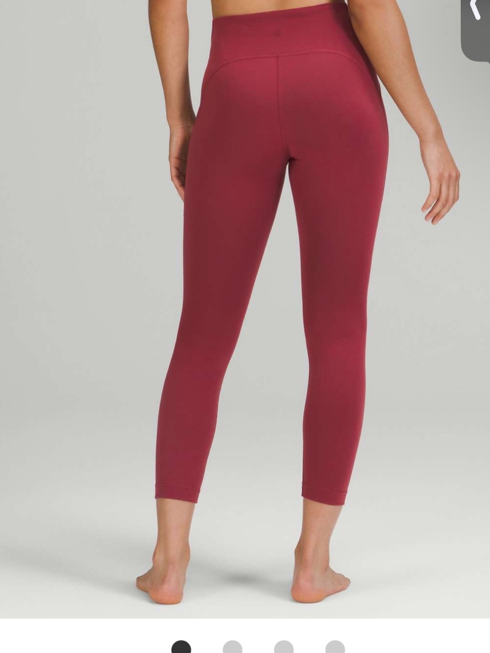 Lululemon InStill High-Rise Tight 25” Mulled Wine